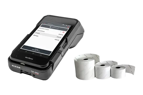 Kasoterminal Elzab K2 Pay Online - Szybka wymiana rolki papieru termicznego